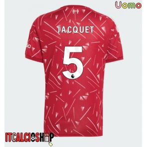 Liverpool Jeremy Jacquet #5 Prima Maglia 2026-27 Manica Corta